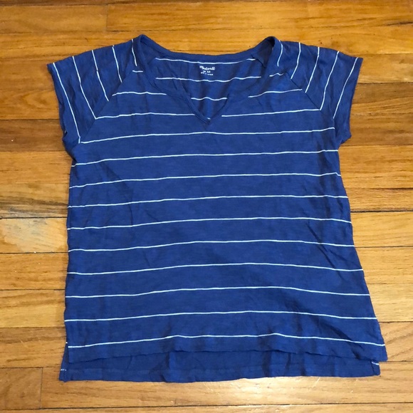 📦 🚚 EVERYTHING MUST GO! Madewell Striped Tee | Size XS - Picture 5 of 7